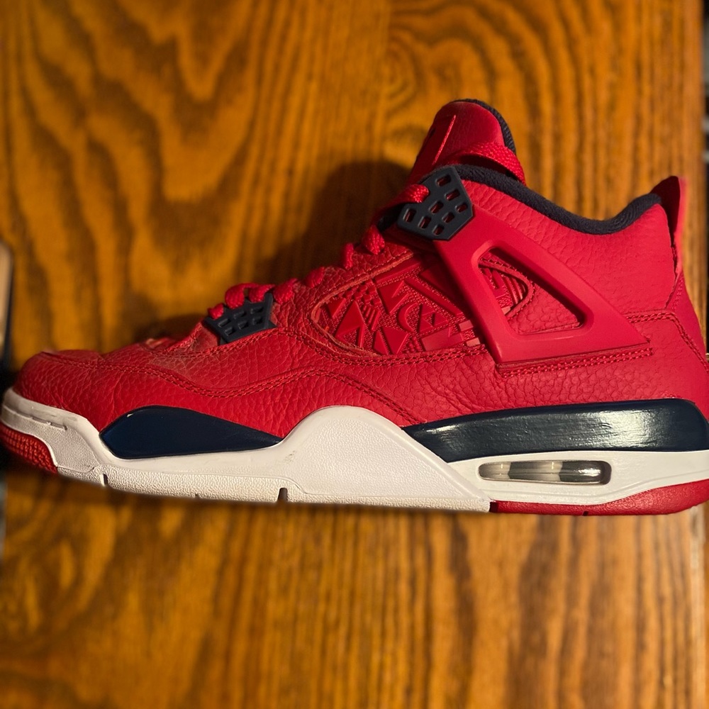 Red Air Jordan 4 Retro “FIBA”